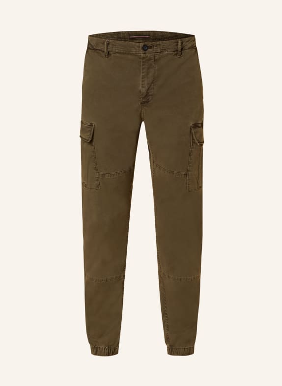 TOMMY HILFIGER Cargo trousers relaxed tapered fit OLIVE