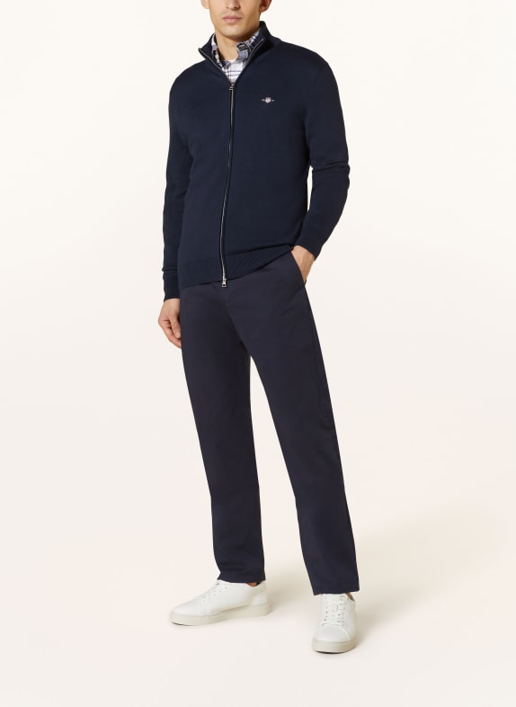 GANT Strickjacke DUNKELBLAU