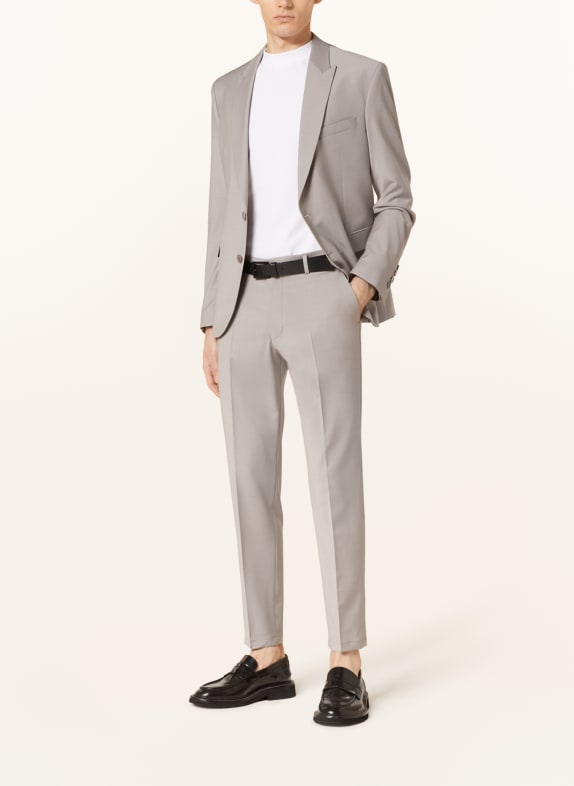 DRYKORN Spodnie garniturowe AJEND extra slim fit JASNOBRĄZOWY