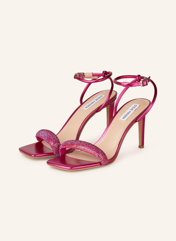 STEVE MADDEN Sandals ENTICE-R with decorative gems PINK