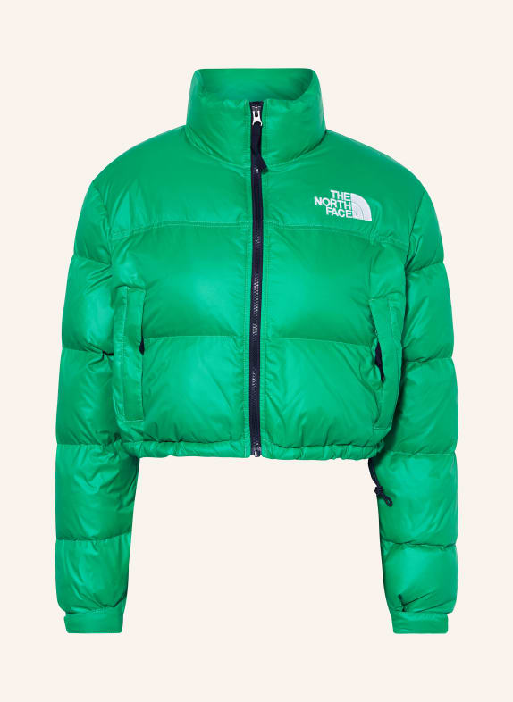 THE NORTH FACE Cropped down jacket GREEN