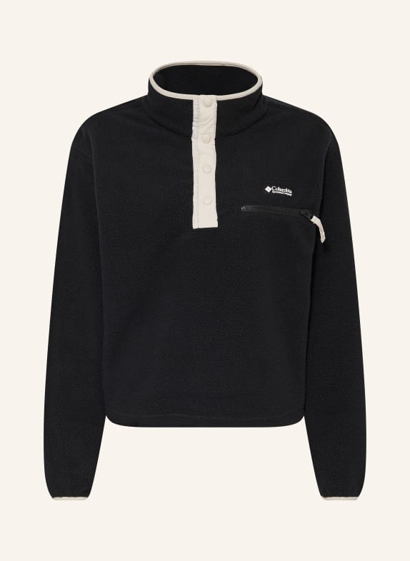 Columbia Fleece half-zip sweater HELVETIA™ BLACK