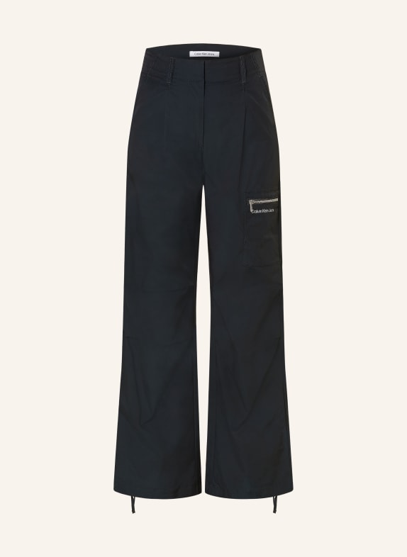 Calvin Klein Jeans Spodnie CZARNY