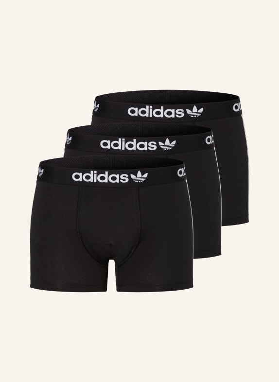 adidas Originals 3-pack boxer shorts COMFORT FLEX COTTON 3-STRIPES BLACK