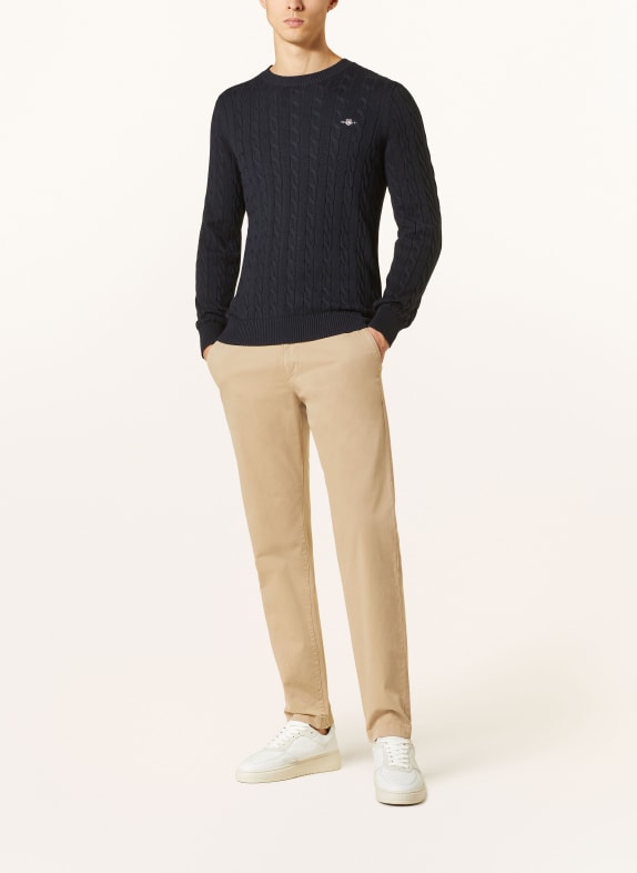 GANT trui DONKERBLAUW