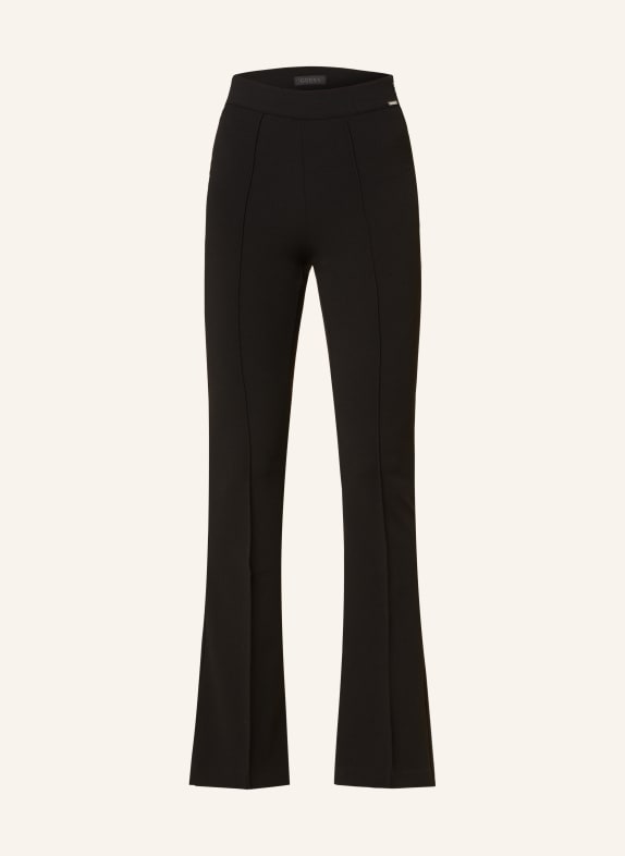 GUESS Bootcut trousers EVELINA BLACK