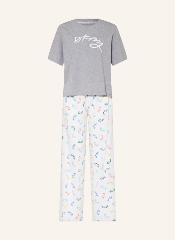 DKNY Pajamas GRAY/ WHITE/ RED