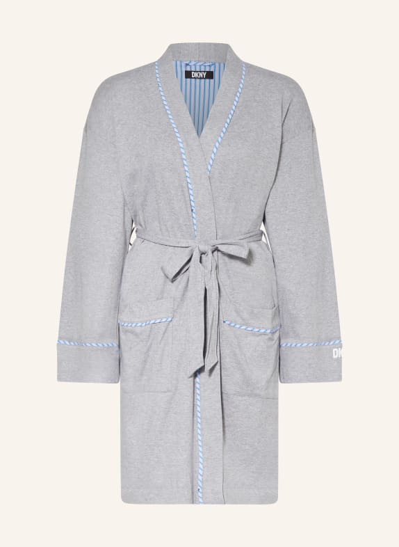 DKNY Women’s bathrobe GRAY