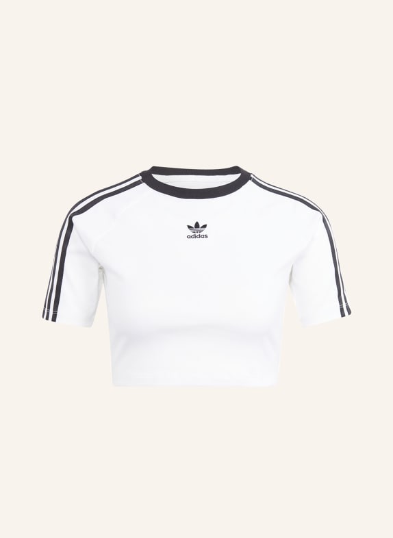adidas Originals Cropped shirt WHITE/ BLACK