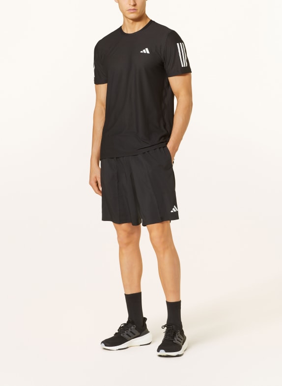 adidas Hardloopshirt OWN THE RUN ZWART