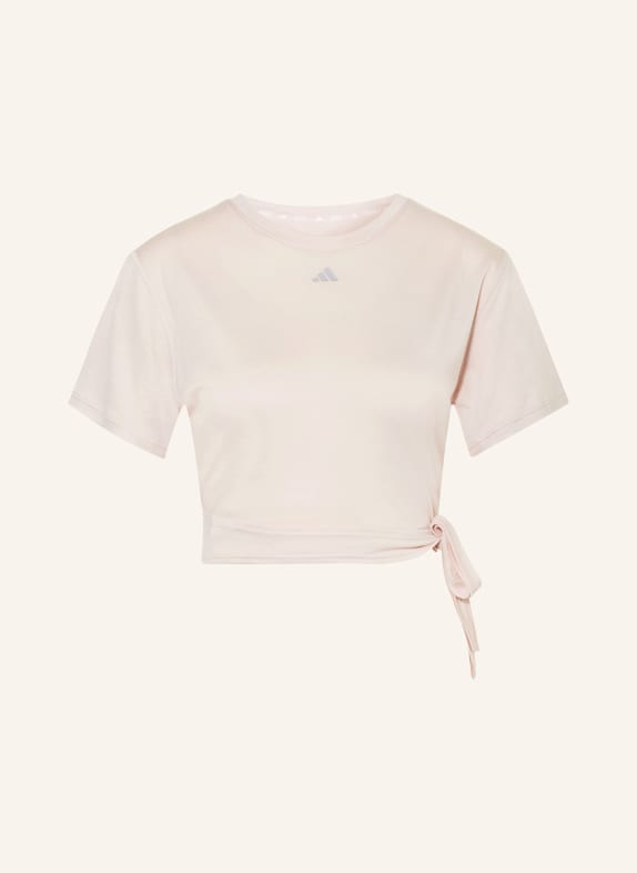 adidas T-shirt with cut-out CREAM