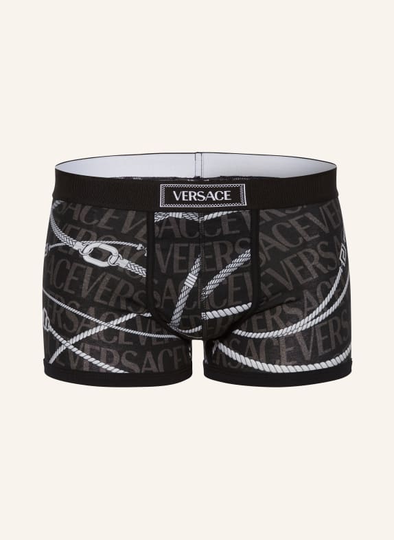 VERSACE Boxer shorts BLACK/ GRAY/ LIGHT GRAY