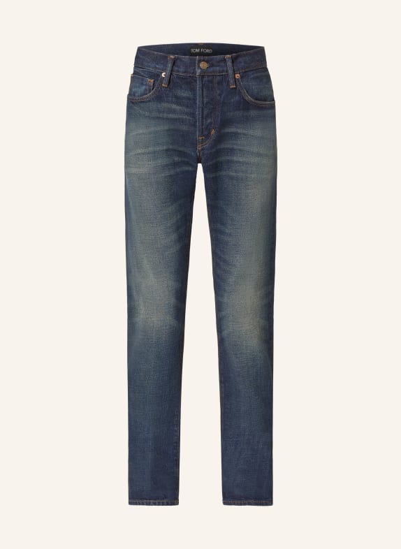 TOM FORD Jeans Standard Fit HB523 STRONG HIGH/LOW BLUE