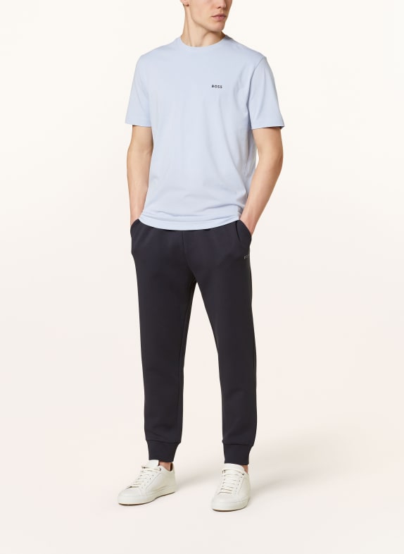 BOSS Joggingbyxor HADIKO MÖRKBLÅ