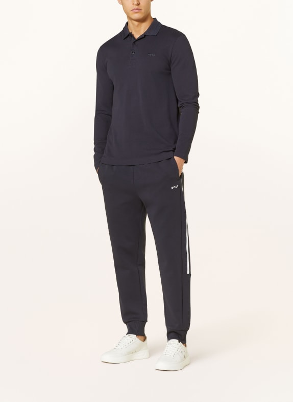 BOSS Sweatpants HADIKONOS med resår MÖRKBLÅ