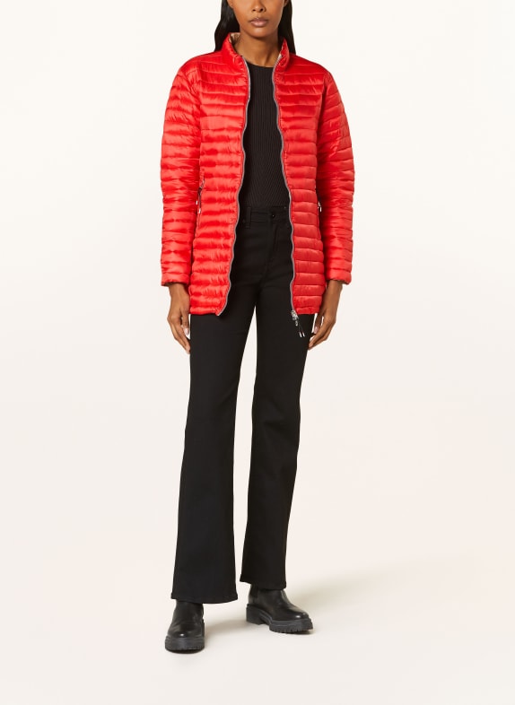 MILESTONE Quilted jacket MARIGOLD RED