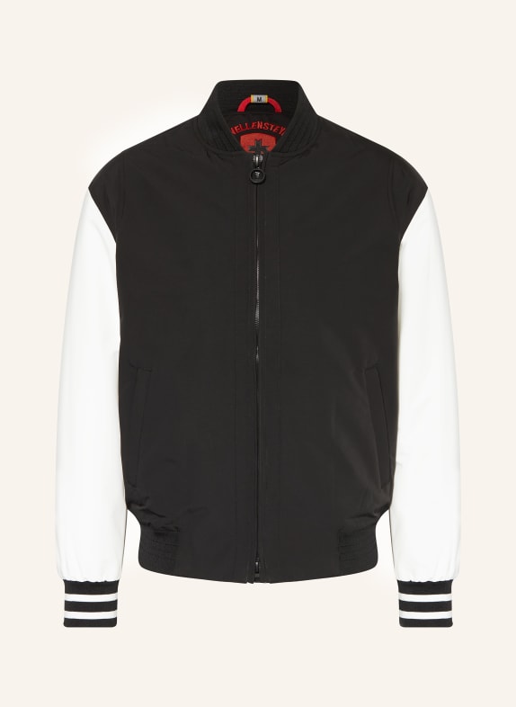 WELLENSTEYN College jacket BLACK/ WHITE