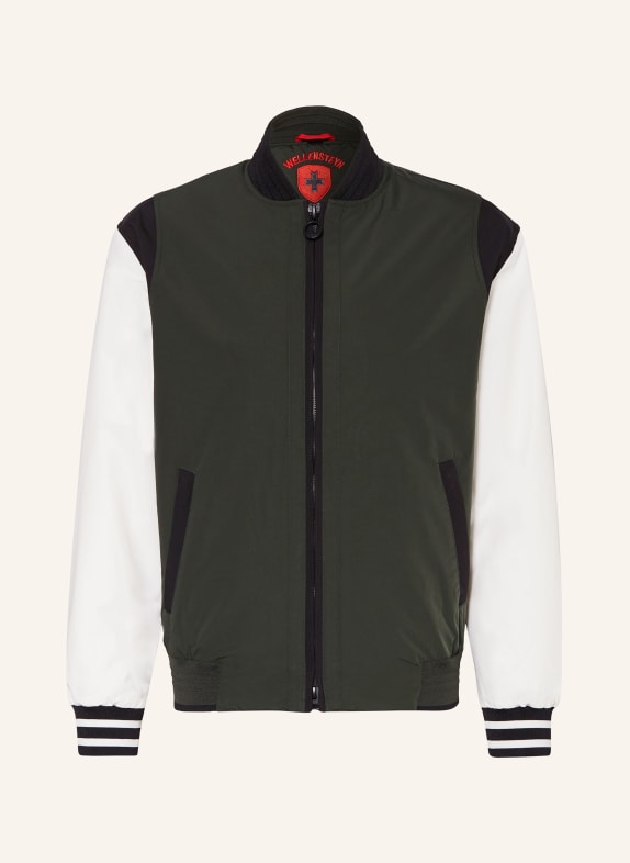 WELLENSTEYN College jacket KHAKI/ BLACK/ WHITE