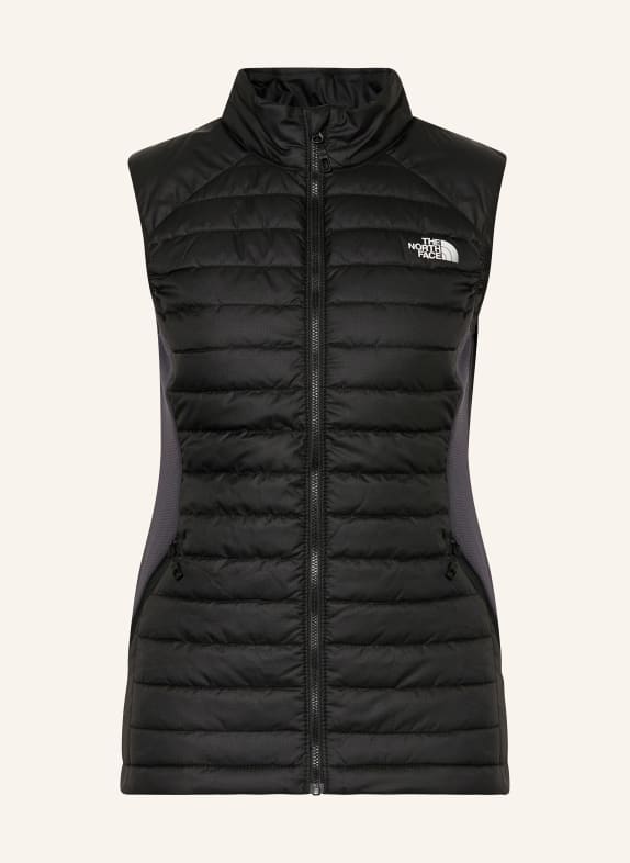 THE NORTH FACE Hybrid quilted vest BLACK