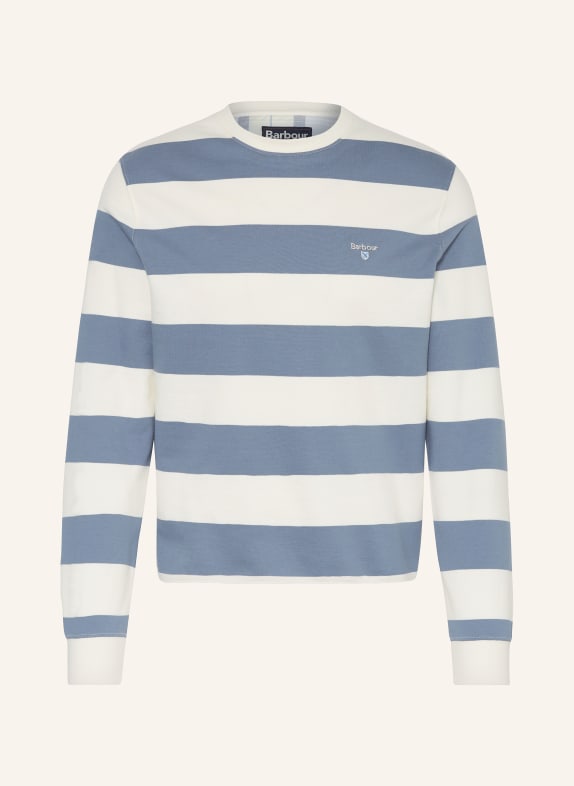 Barbour Sweatshirt WHITE/ BLUE