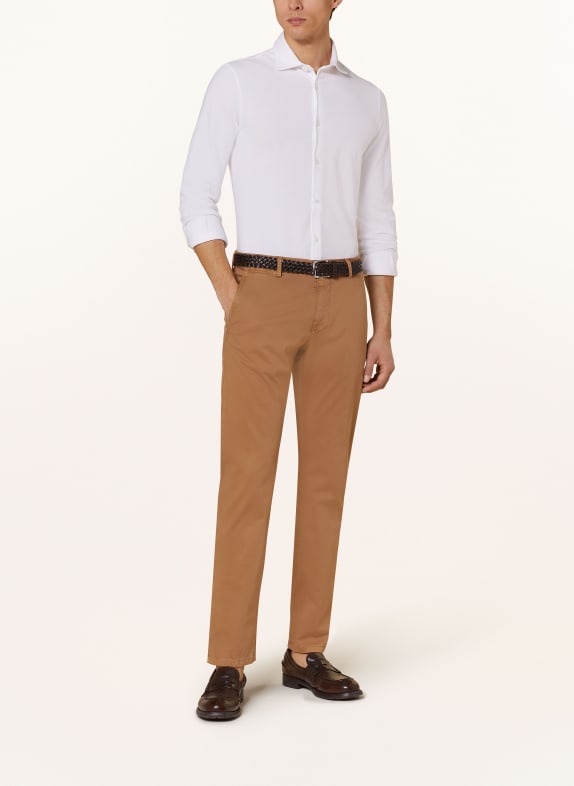 FEDELI Overhemd STELVE Extra Slim Fit WIT