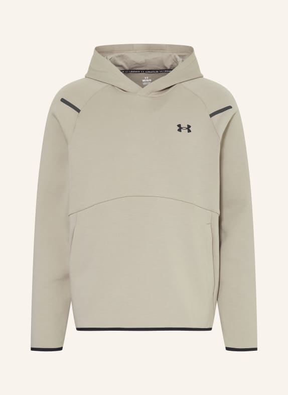 UNDER ARMOUR Hoodie UNSTOPPABLE BEIGE
