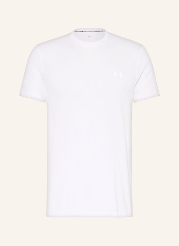 UNDER ARMOUR Running shirt UA SEAMLESS STRIDE WHITE