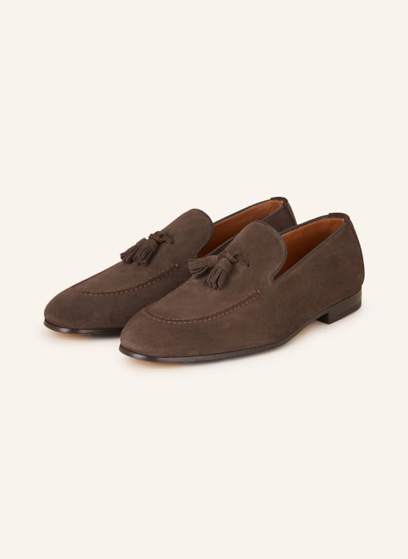DOUCAL'S Loafers DARK BROWN