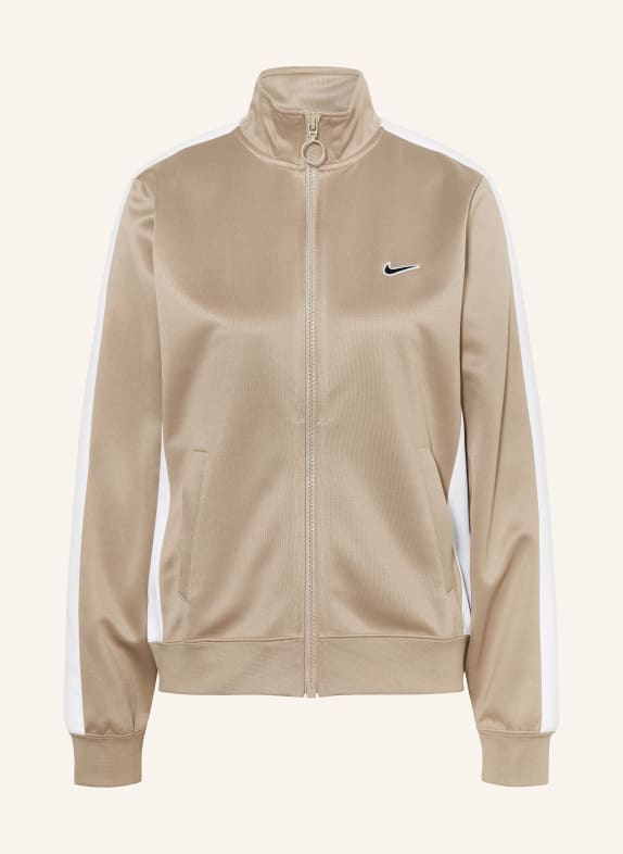 Nike Training jacket KHAKI/ WHITE