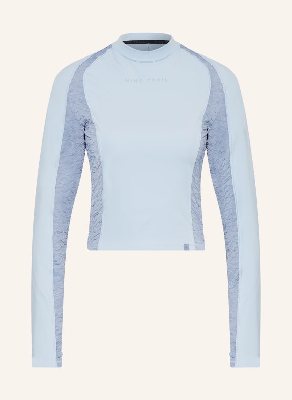 Nike Running shirt DRI-FIT TRAIL LIGHT BLUE/ BLUE
