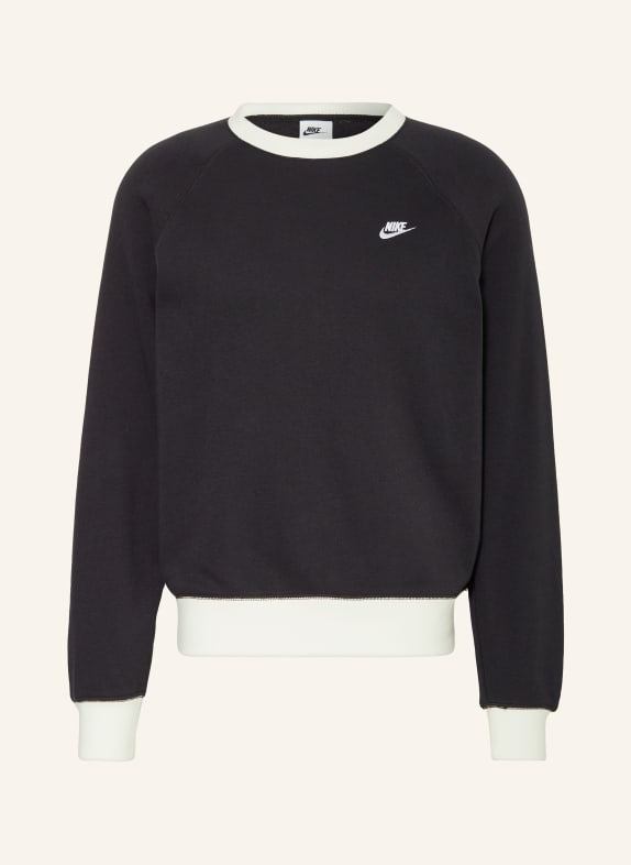 Nike Sweatshirt CLUB FLEECE BLACK/ WHITE