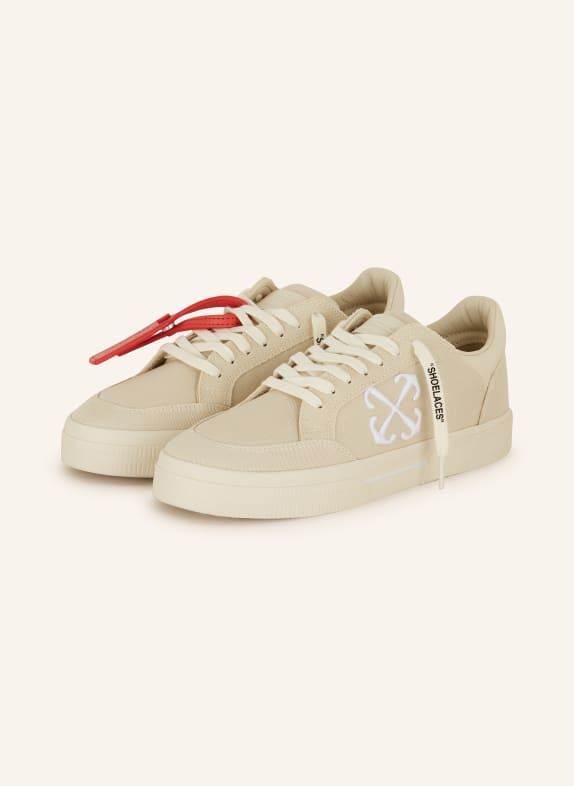Off-White Sneakersy NEW LOW VULCANIZED BEŻOWY