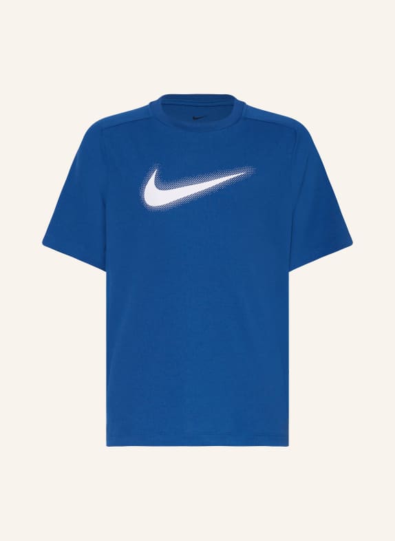 Nike T-shirt NIEBIESKI/ BIAŁY