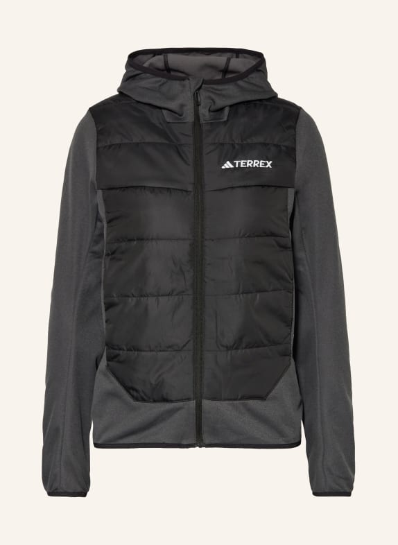 adidas TERREX Mid-layer jacket TERREX MULTI HYBRID BLACK