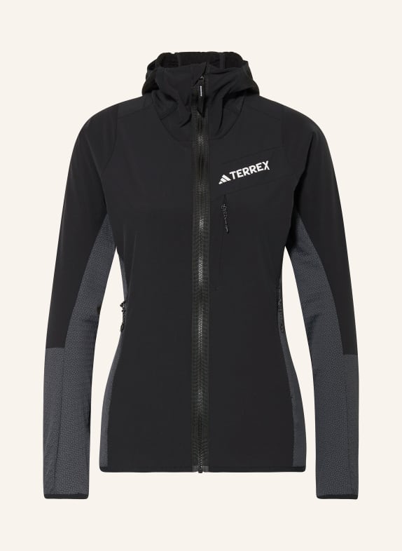 adidas TERREX Mid-layer jacket TERREX TECHROCK BLACK