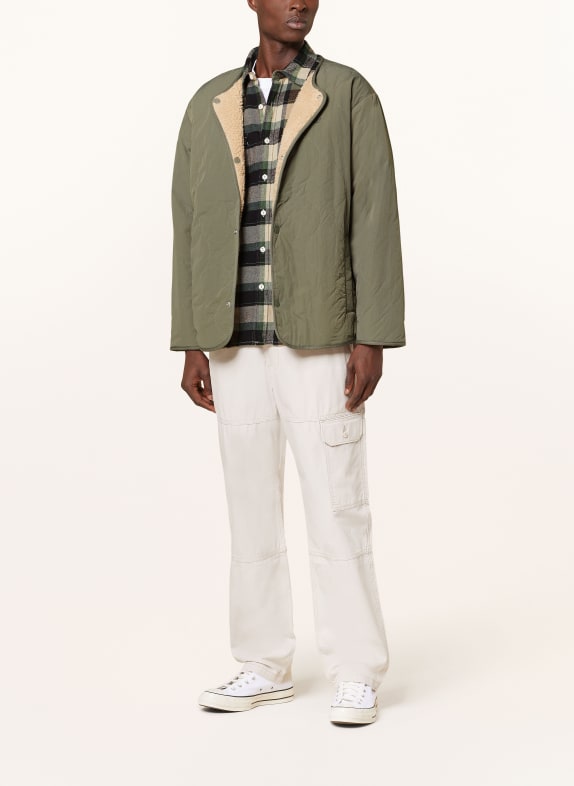 Levi's® Jacheta matlasată ABBOTTS reversibilă OLIV