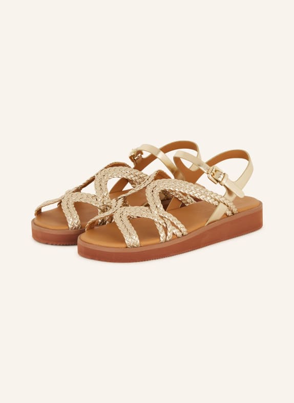 SEE BY CHLOÉ Sandalen SANSA 056 light gold