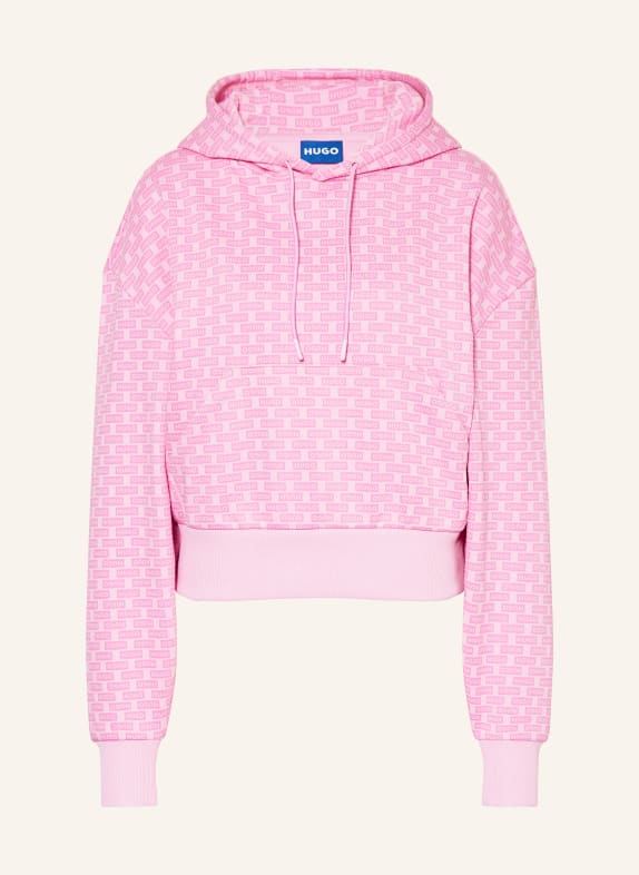 HUGO BLUE Hoodie PINK/ LIGHT PINK