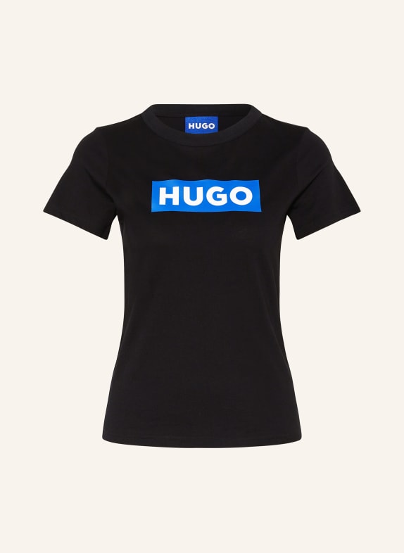 HUGO BLUE T-shirt CZARNY