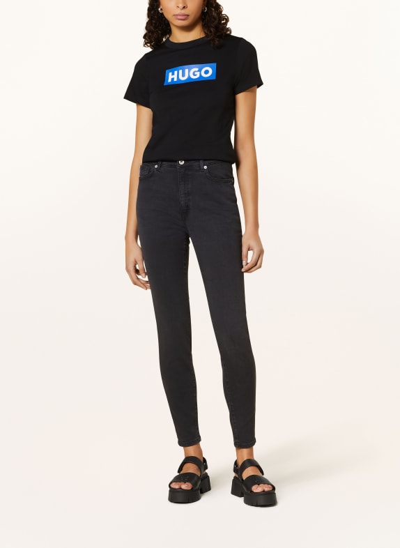 HUGO Skinny jeans MALU 001 BLACK