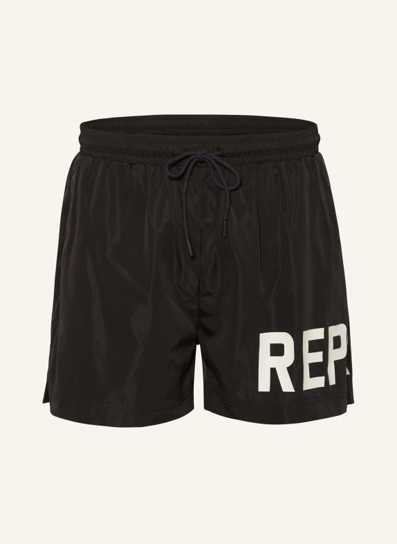 REPRESENT Swim shorts BLACK