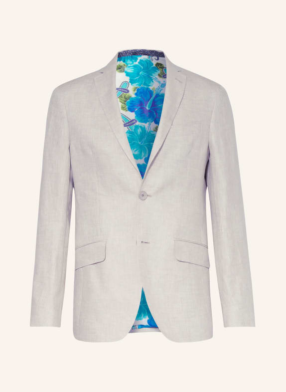 ETRO Suit jacket slim fit in linen M0633 Light Beige