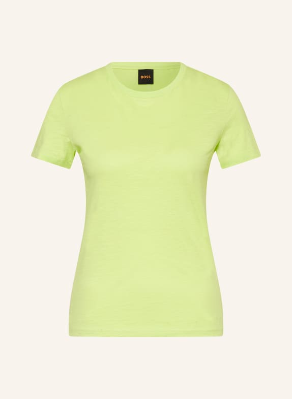 BOSS T-shirt ESLA LIGHT GREEN