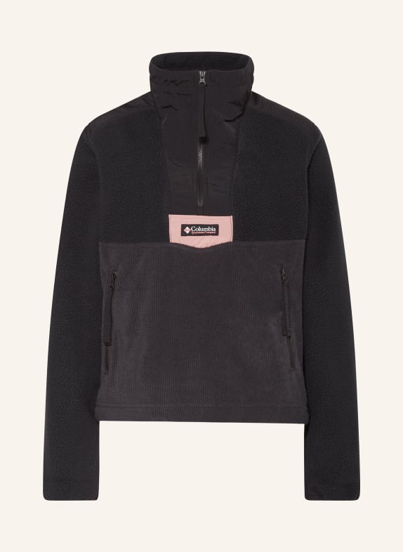 Columbia Fleece half-zip sweater RIPTIDE™ BLACK