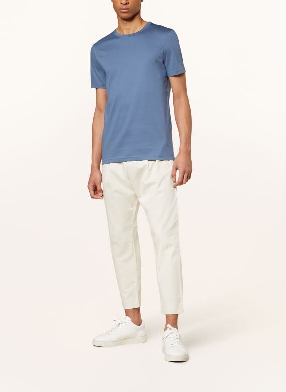 MOS MOSH Gallery T-shirt PERRY CRUNCH BLAUW