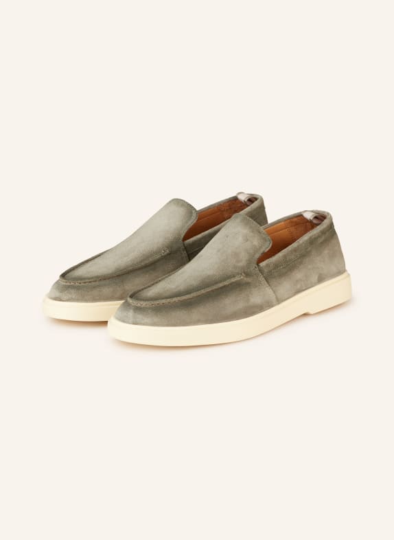 OFFICINE CREATIVE Loafers BONES G361 SMOKED GREEN