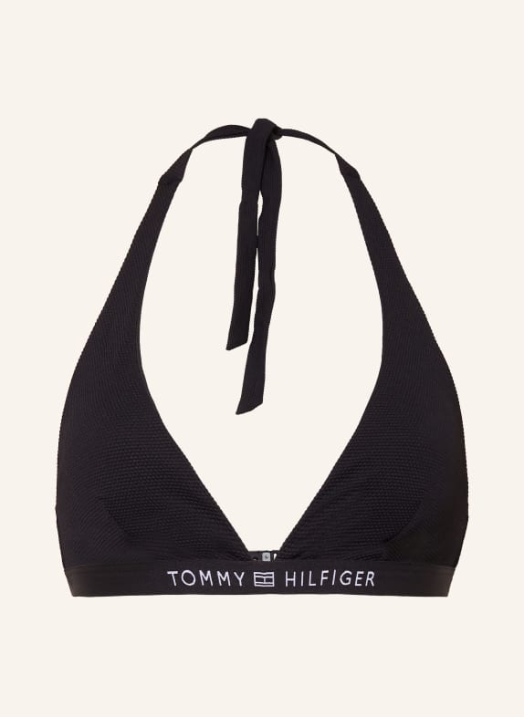 TOMMY HILFIGER Triangel-Bikini-Top SCHWARZ