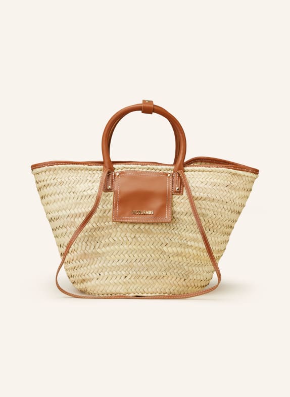 JACQUEMUS Shopper LE PANIER SOLI REŽNÁ/ KOŇAKOVÁ