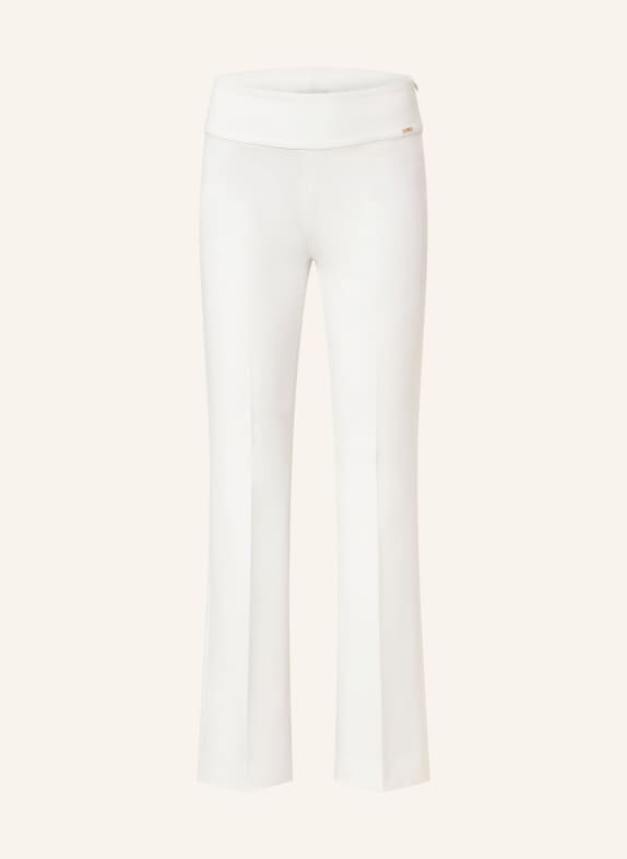 CINQUE Wide leg trousers CISALO WHITE