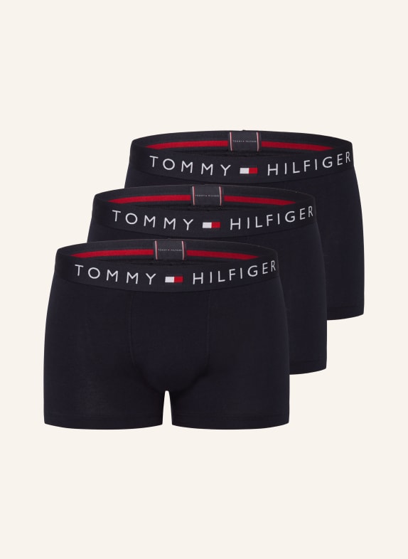 TOMMY HILFIGER 3er-Pack Boxershorts DUNKELBLAU
